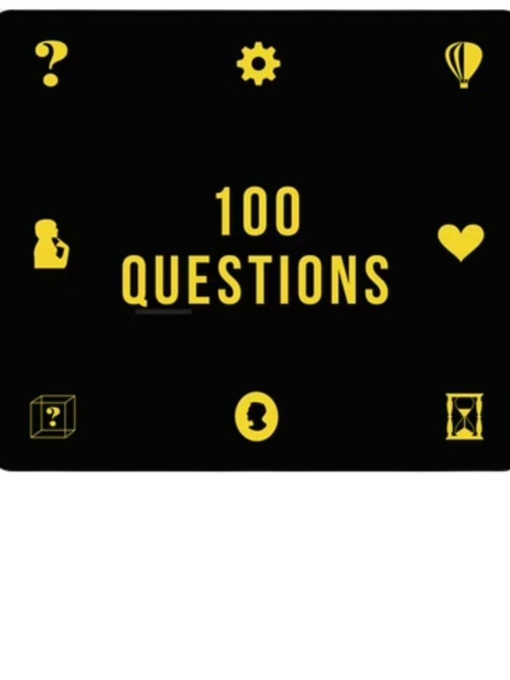 100 Questions Game: A Toolkit of 100 Questions a toolkit for conversations.